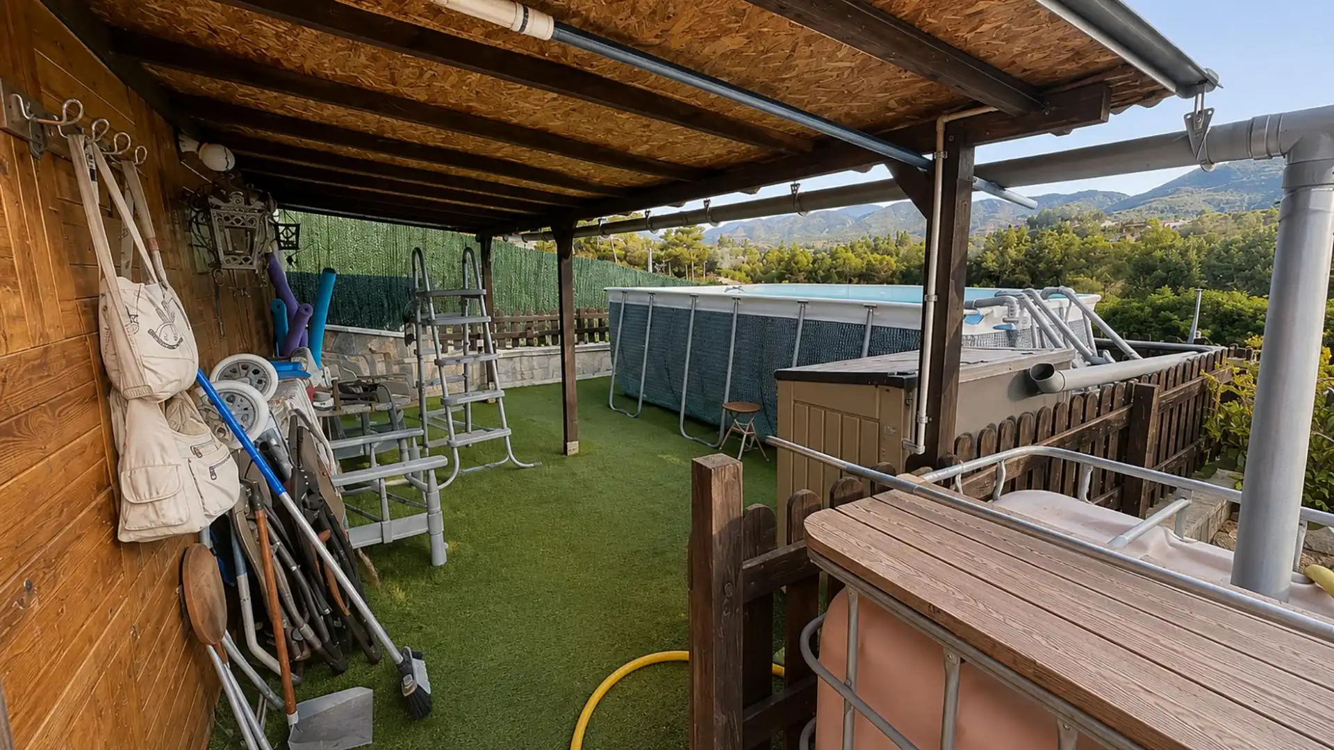 Terrassa de Casa o xalet en venda en Vacarisses amb Calefacció, Jardí privat i Terrassa