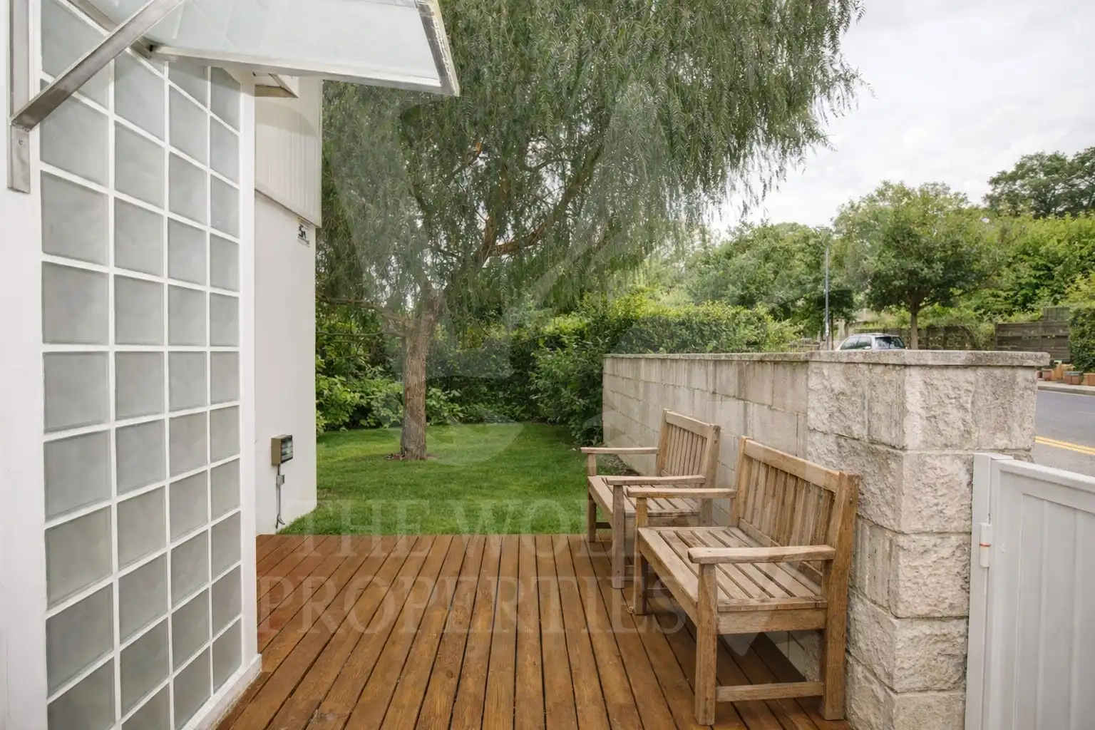 Terraza de Casa adosada en venta en Alella con Aire acondicionado, Calefacción y Jardín privado