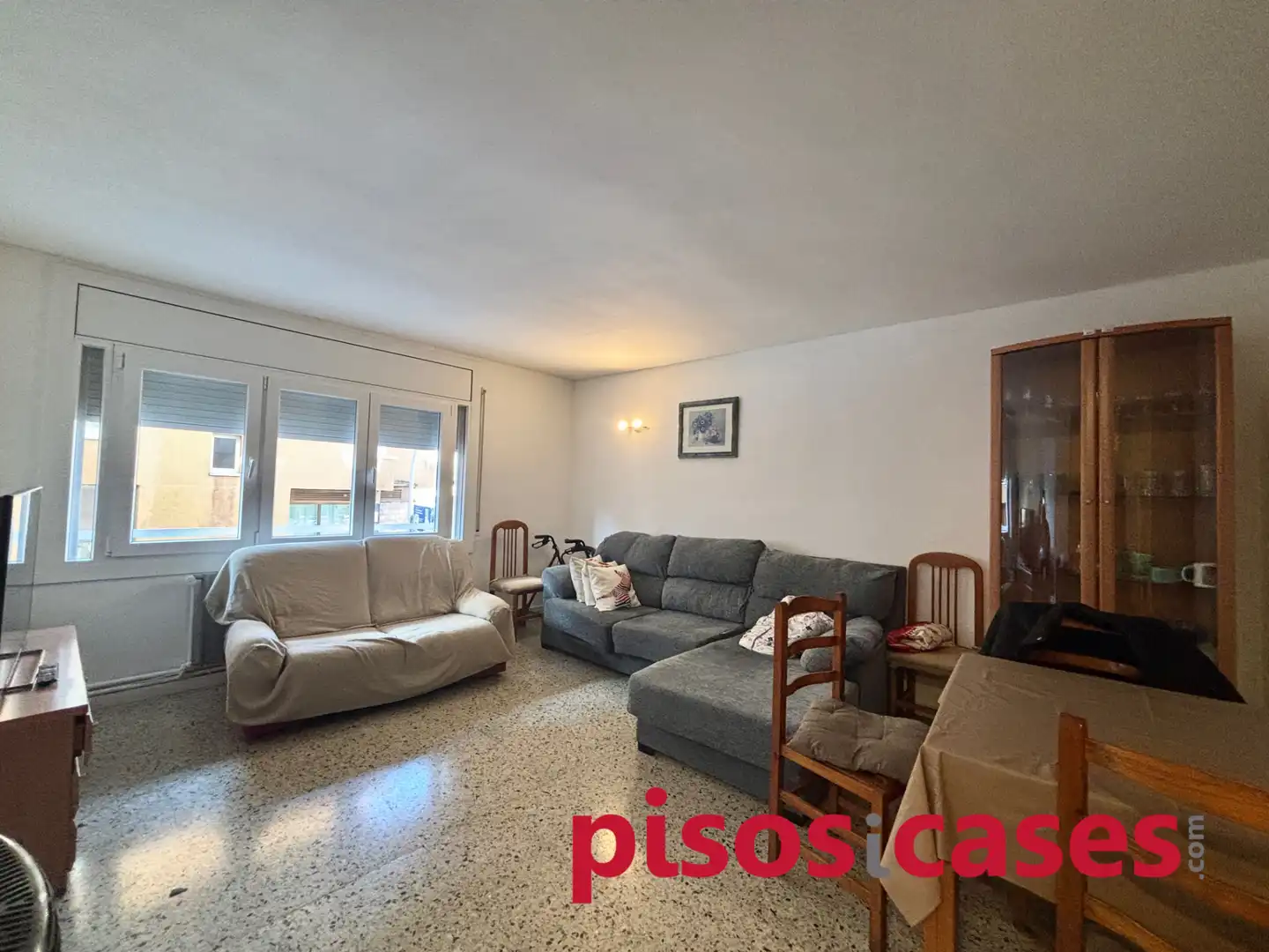 Sala de estar de Piso en venta en Vic con Calefacción y Horno
