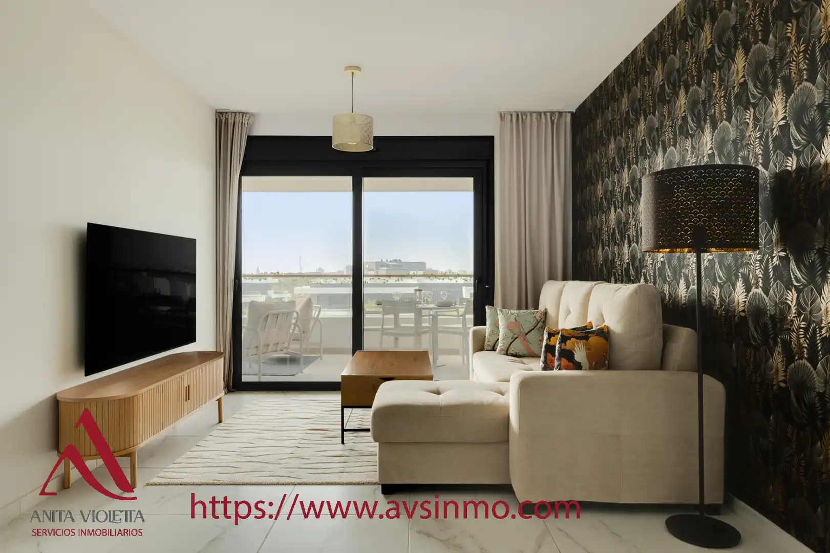Living room of Apartments for rent in Torrevieja  with Air Conditioner, Heating and Terrace