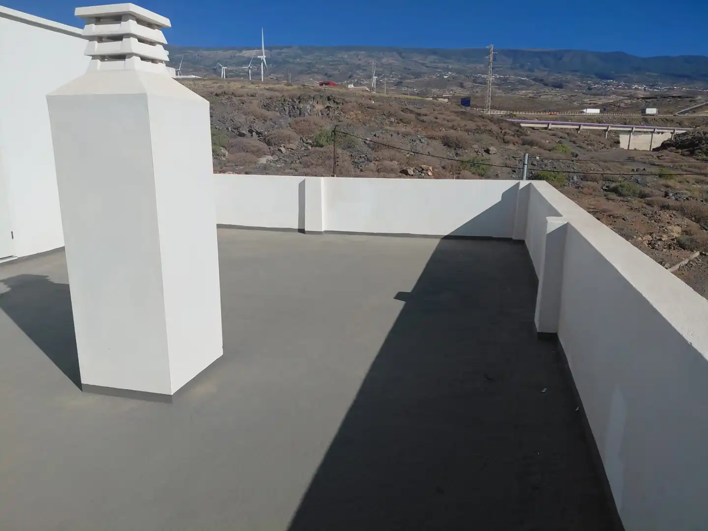 Terrasse von Wohnung zur Miete in Arico mit Ofen und Waschmaschine