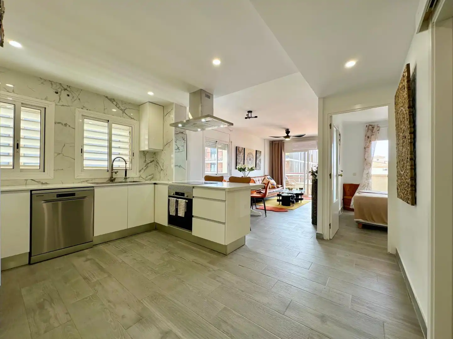 Cocina de Ático en venta en Calafell con Aire acondicionado, Calefacción y Terraza