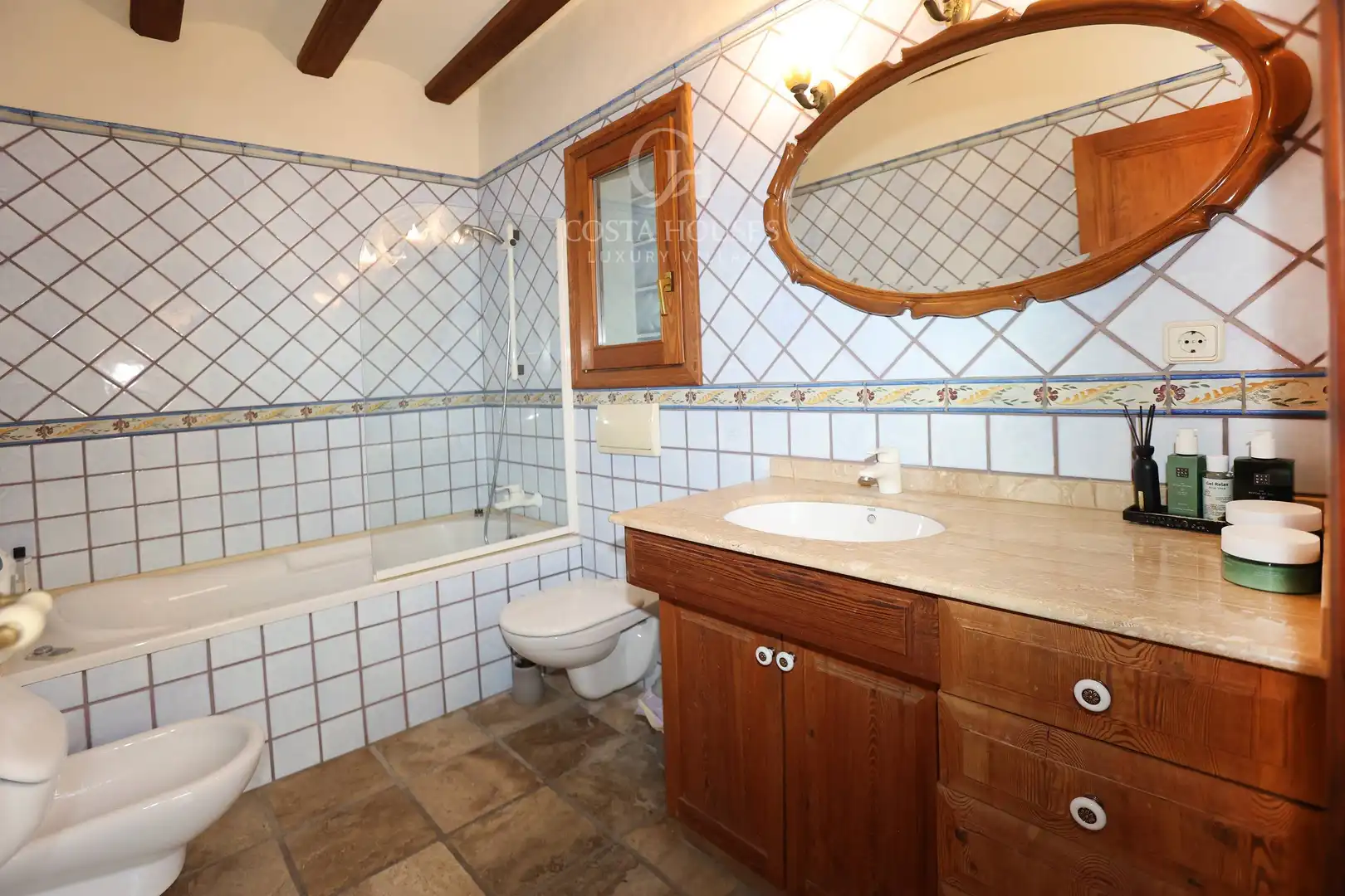 Bany de Casa o xalet en venda en Benissa amb Aire condicionat, Jardí privat i Terrassa