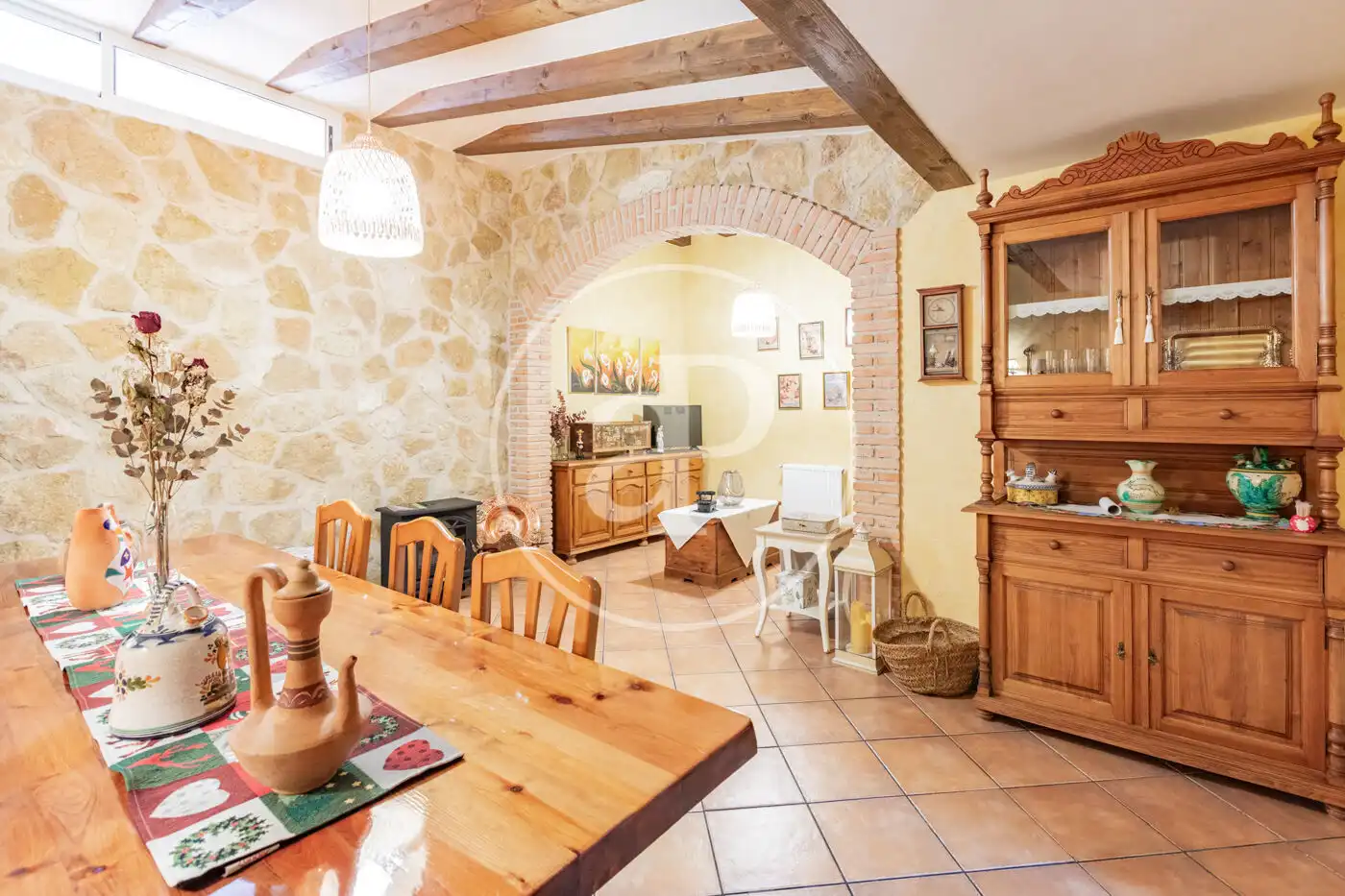 Dining room of Detached homes for sale in Madrid  with Heating, Private garden and Terrace