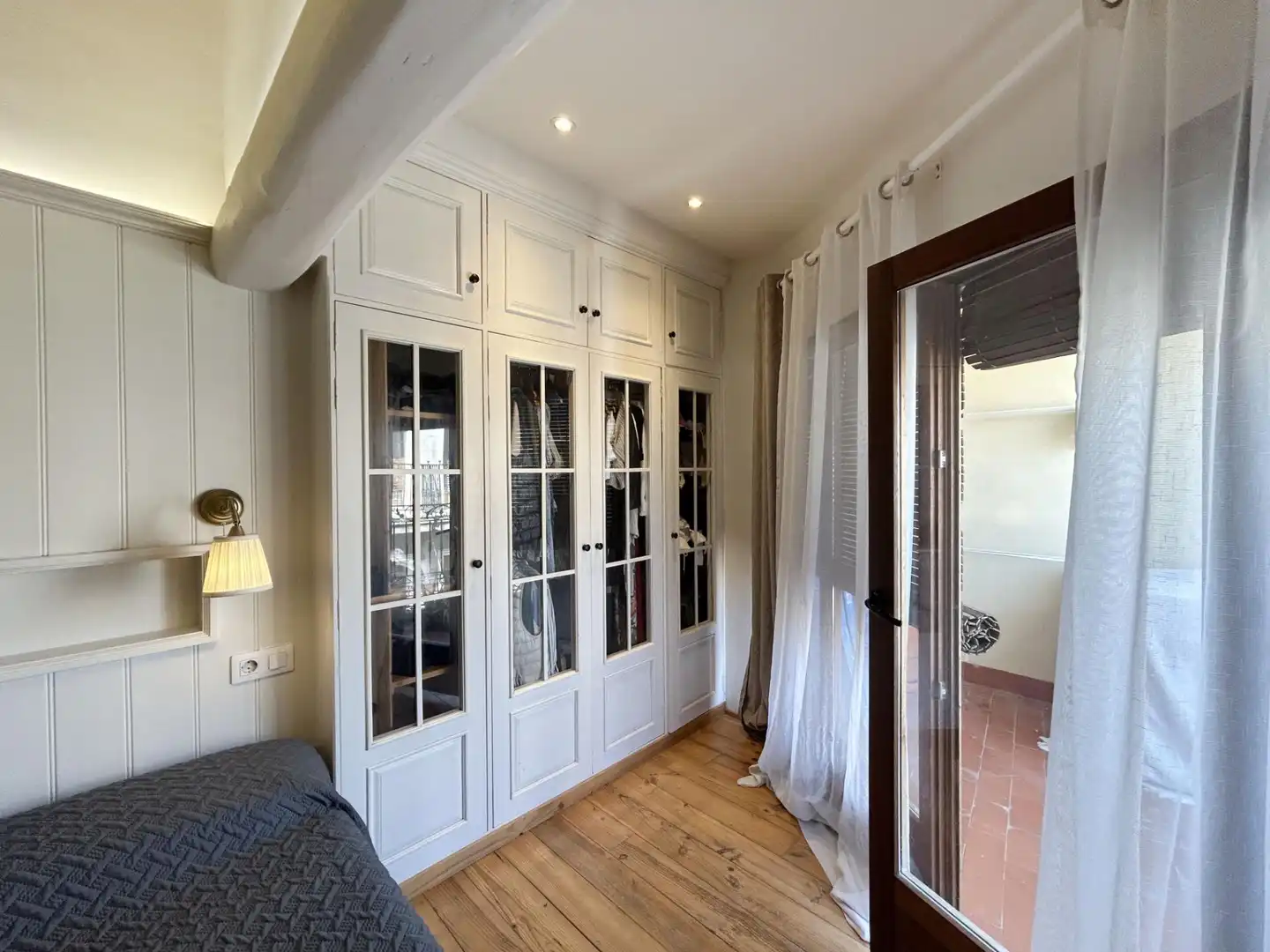 Schlafzimmer von Haus oder Chalet zum Verkauf in Novelda mit Parkett, Terrasse und Alarm