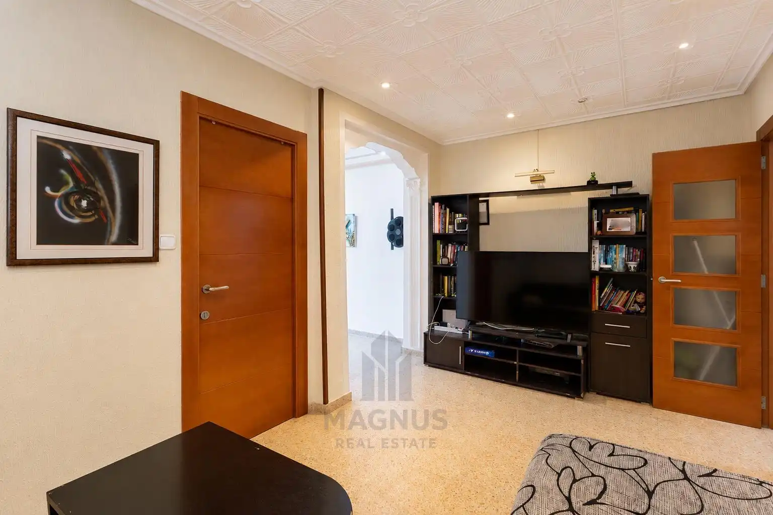 Wohnzimmer von Wohnung zum Verkauf in Foios mit Klimaanlage, Abstellraum und Balkon