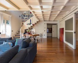 Living room of Duplex for sale in Girona Capital  with Air Conditioner and Heating