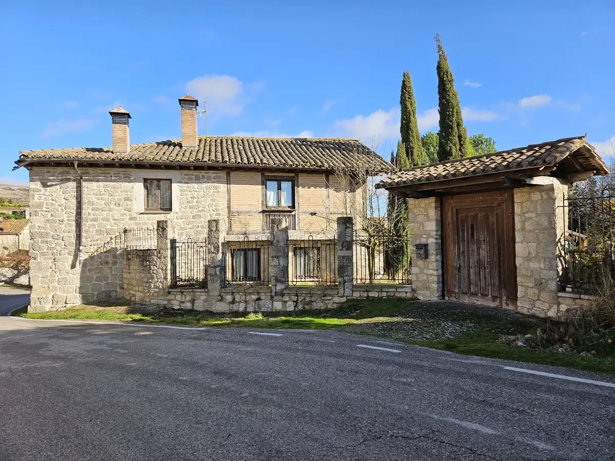 Vista exterior de Casa o chalet en venta en Valle de Santibáñez con Jardín privado y Trastero