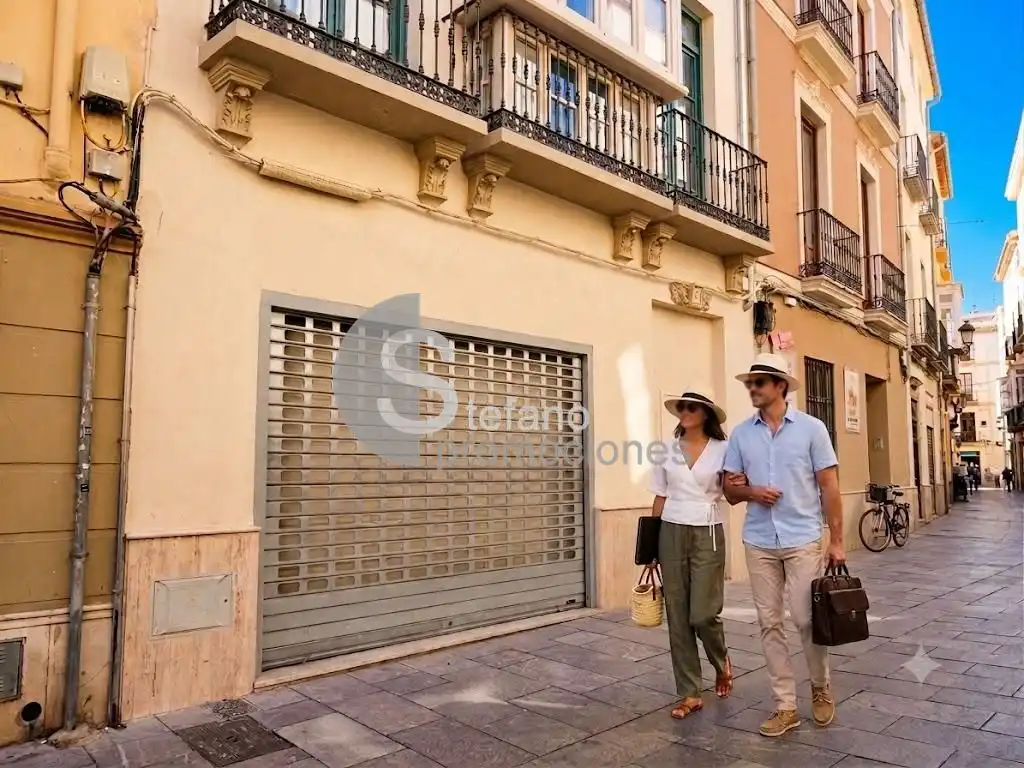 Exterior view of Commercial properties for rent in Málaga