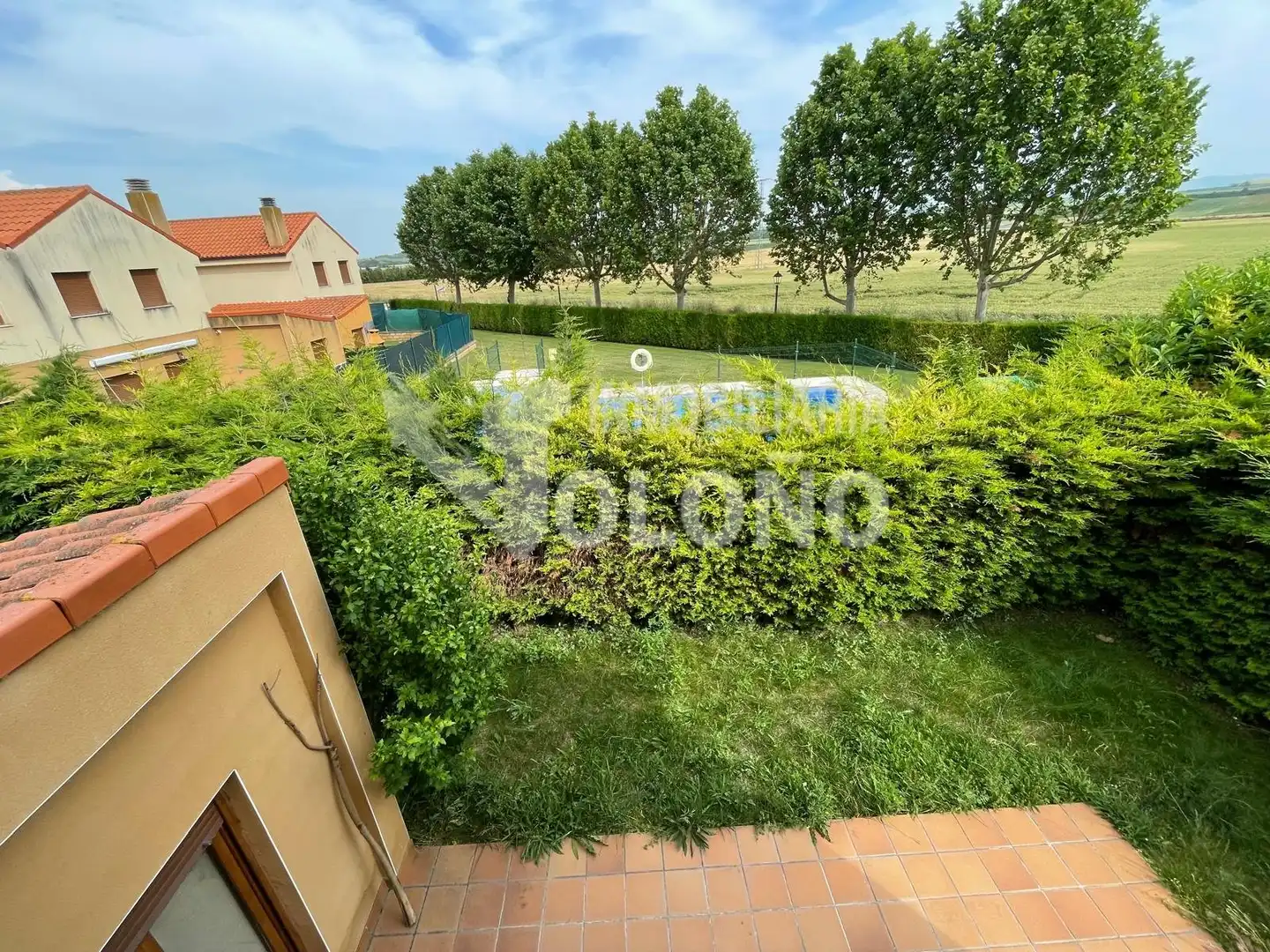 Jardín de Casa o chalet en venta en Leiva con Calefacción, Jardín privado y Parquet