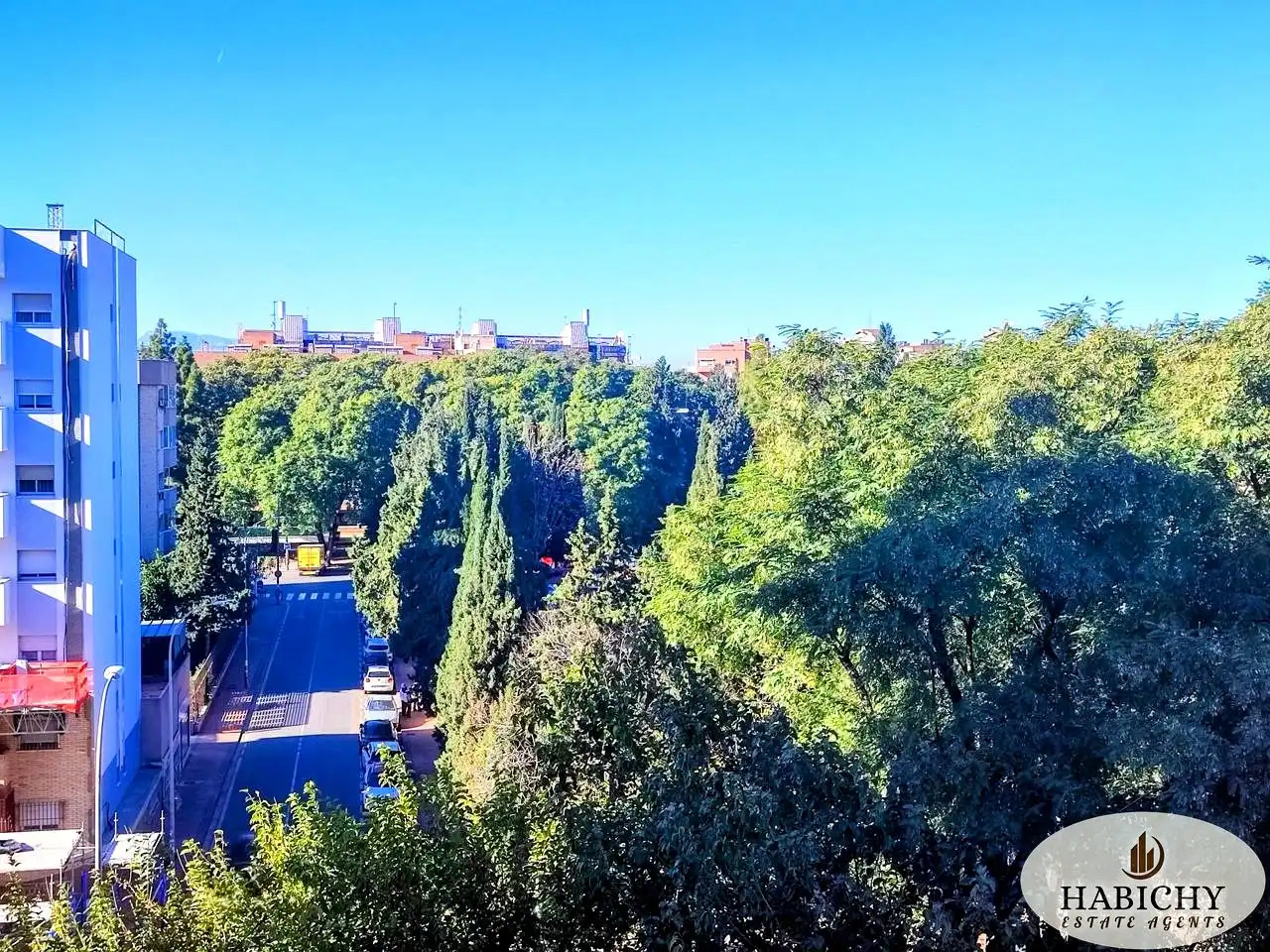 Vista exterior de Pis en venda en Murcia amb Aire condicionat