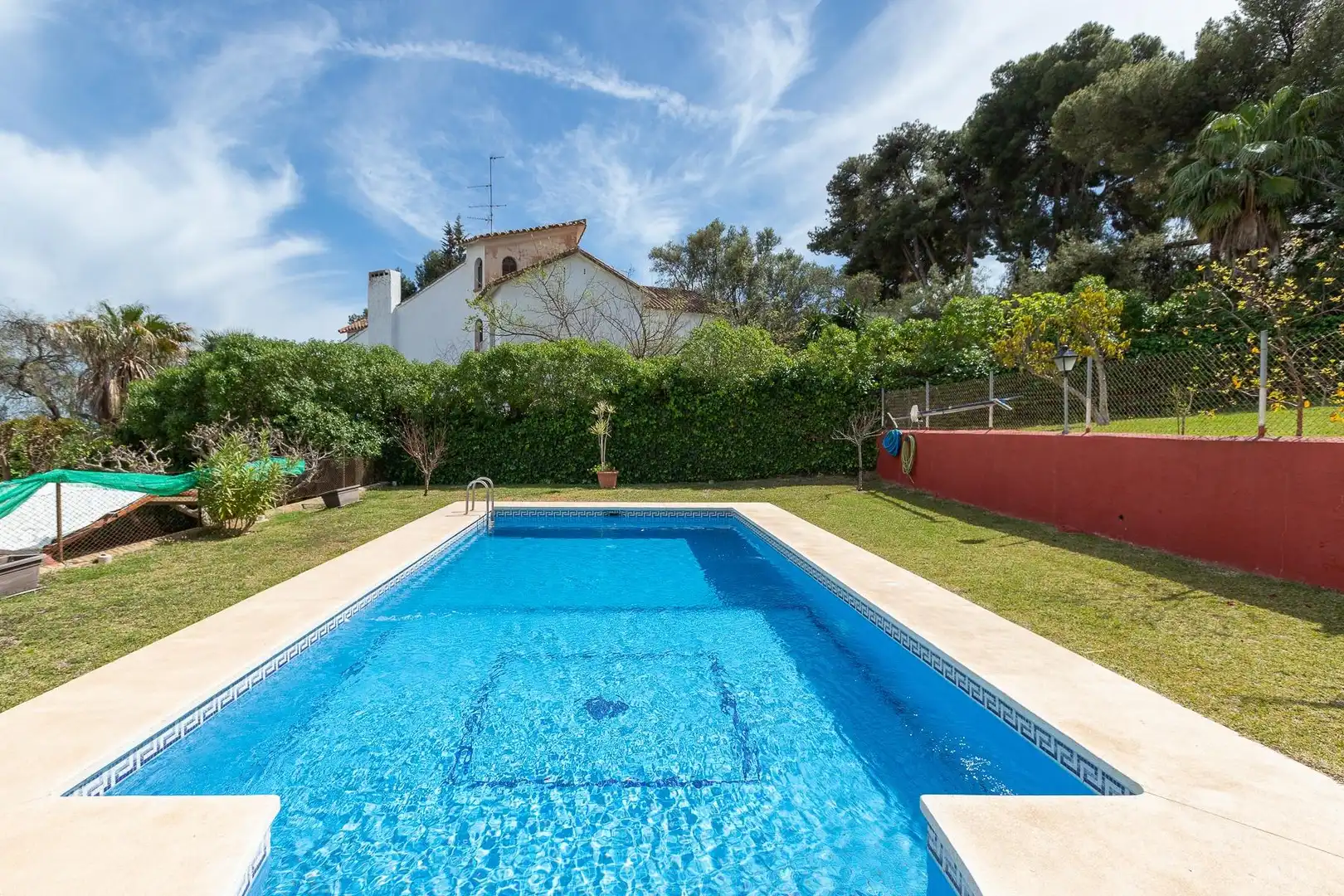 Swimming pool of Houses for sale in Málaga  with Private garden, Terrace and Storage room