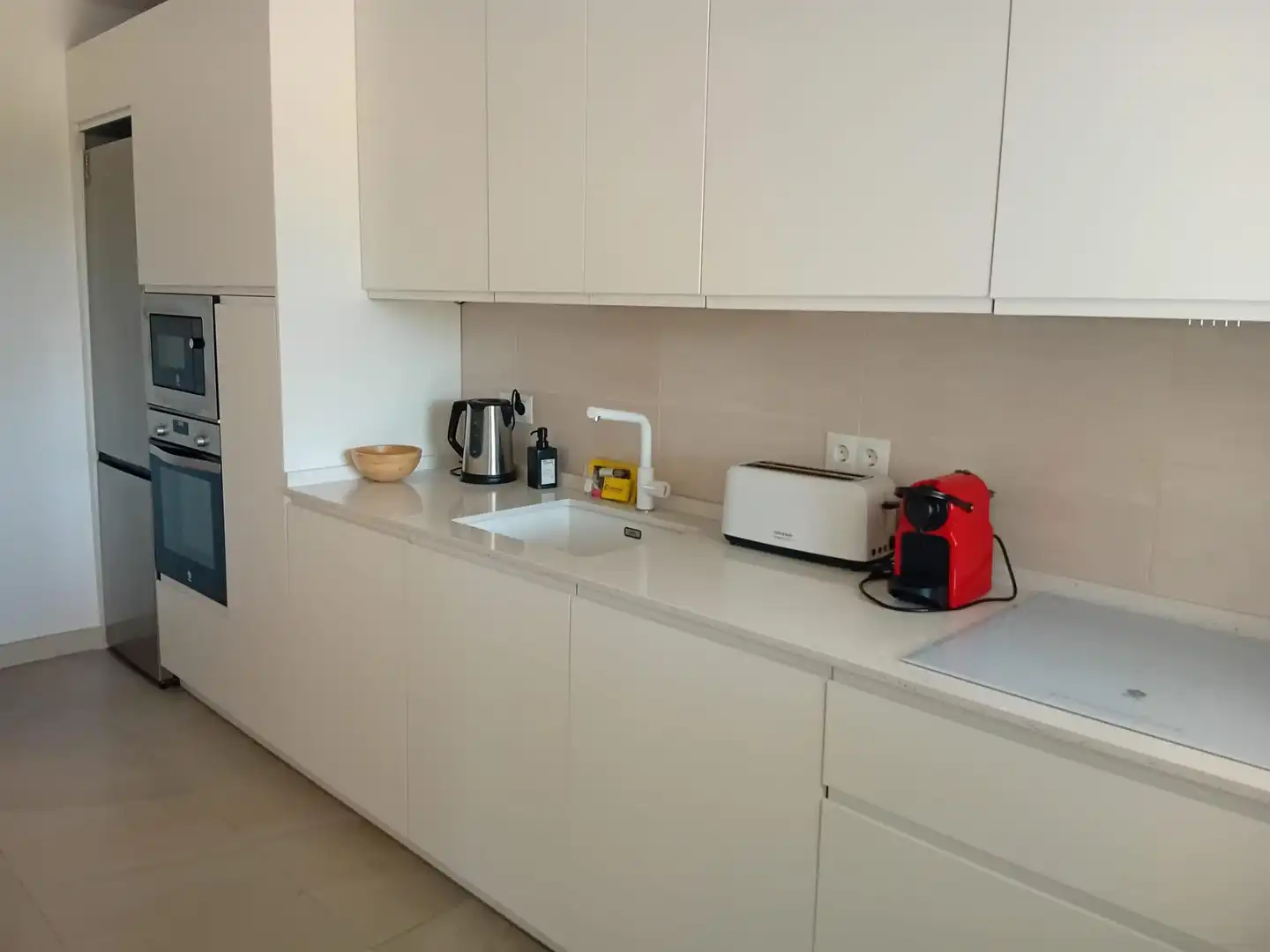 Cuina de Casa o xalet en venda en Benalmádena amb Aire condicionat, Jardí privat i Terrassa