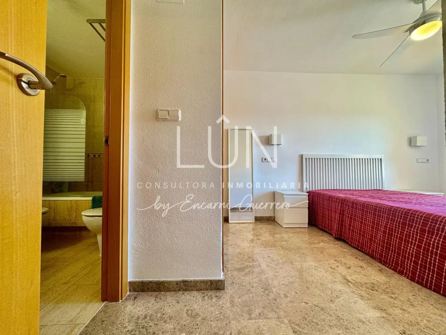Habitación de Apartamento de alquiler en Molina de Segura con Aire acondicionado, Terraza y Amueblado