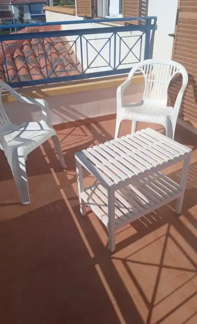 Terraza de Ático de alquiler en Vera con Aire acondicionado, Jardín privado y Piscina