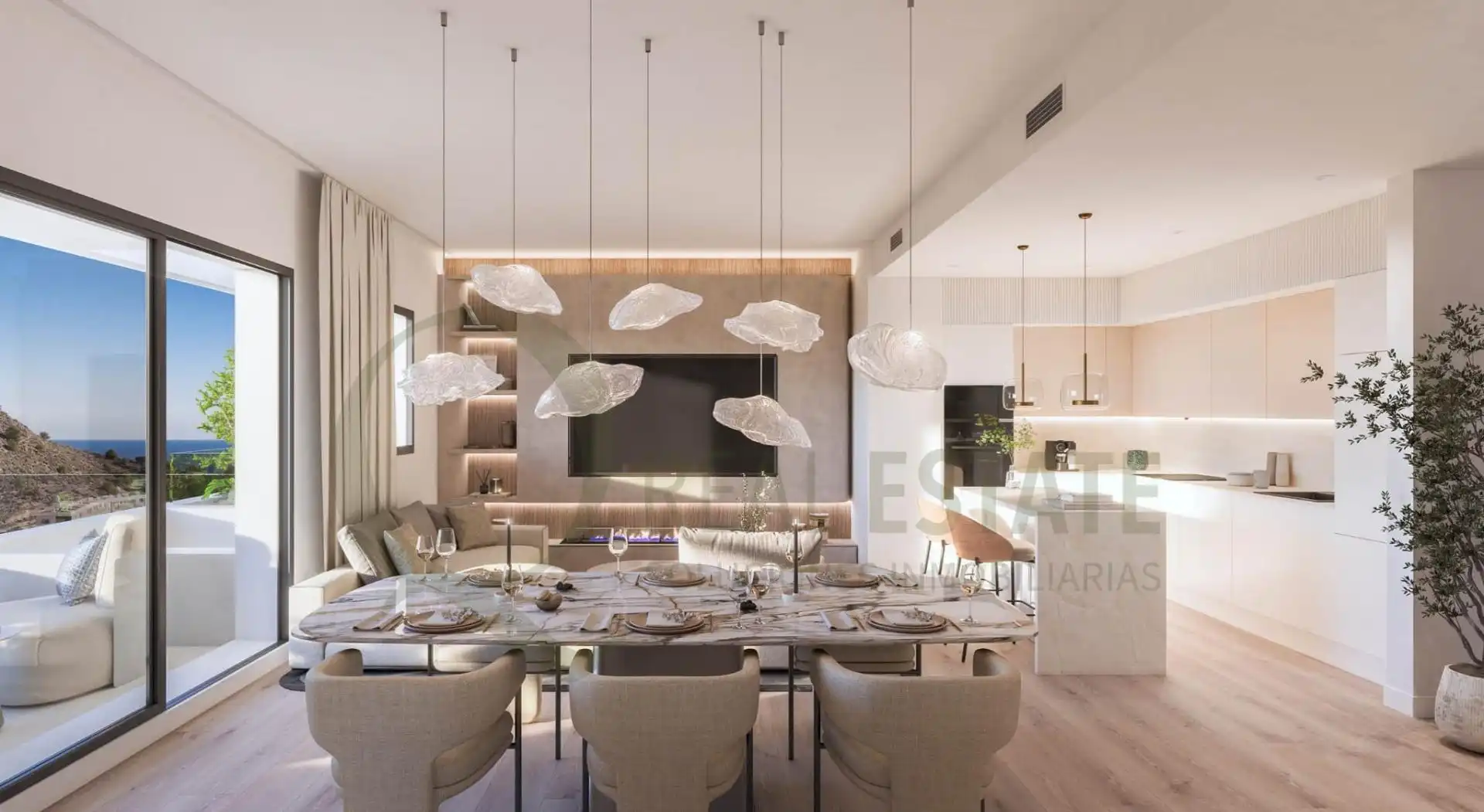 Comedor de Piso en venta en Valencia con Aire acondicionado, Calefacción y Jardín privado
