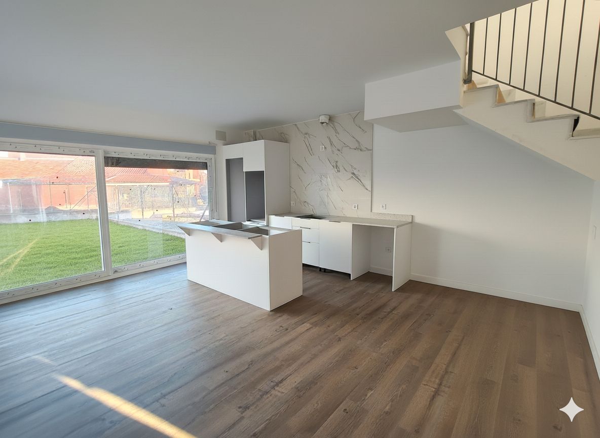 Cuina de Casa adosada de lloguer en Galapagar amb Calefacció, Jardí privat i Parquet