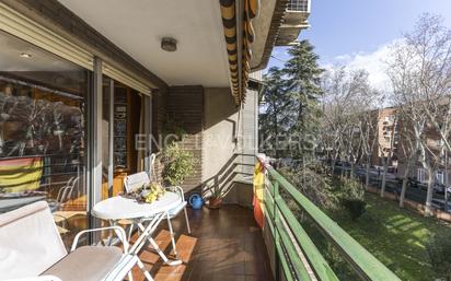 Terrace of Apartment for sale in  Madrid Capital  with Air Conditioner, Heating and Private garden