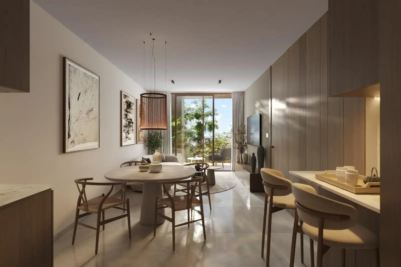 Dining room of Apartments for sale in Guardamar del Segura  with Air Conditioner, Terrace and Community pool