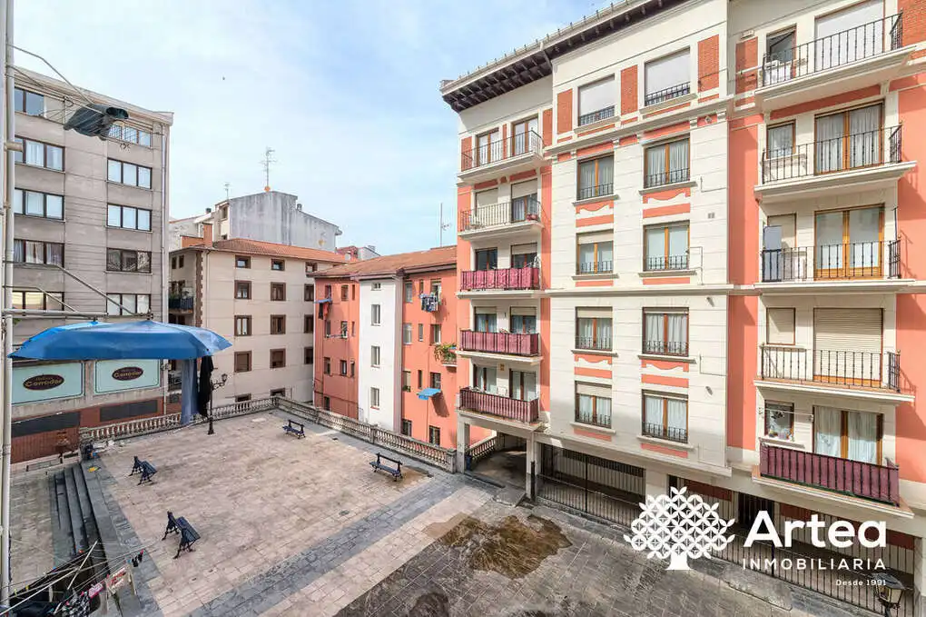 Exterior view of Flat for sale in Portugalete  with Heating and Balcony
