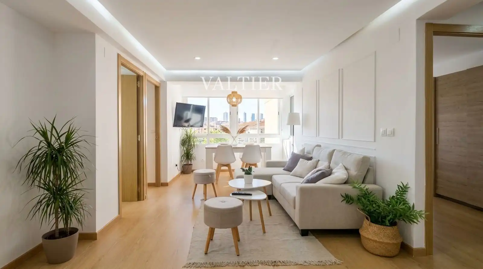 Living room of Flat for rent in Hortaleza