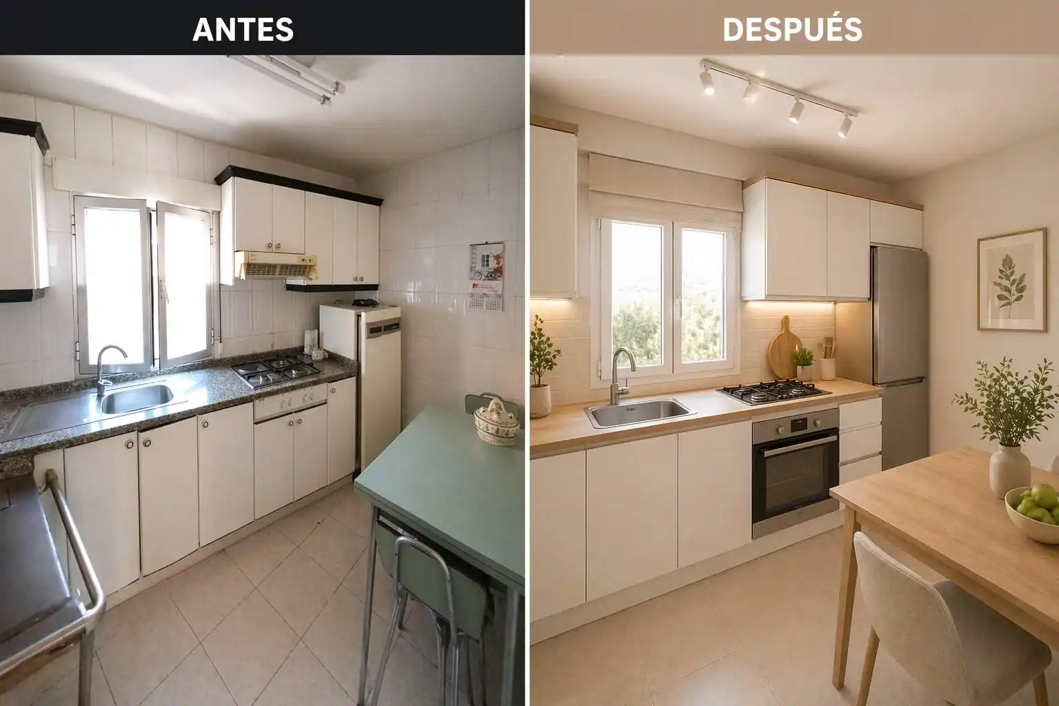 Küche von Haus oder Chalet zum Verkauf in San Andrés del Rabanedo mit Abstellraum und Balkon