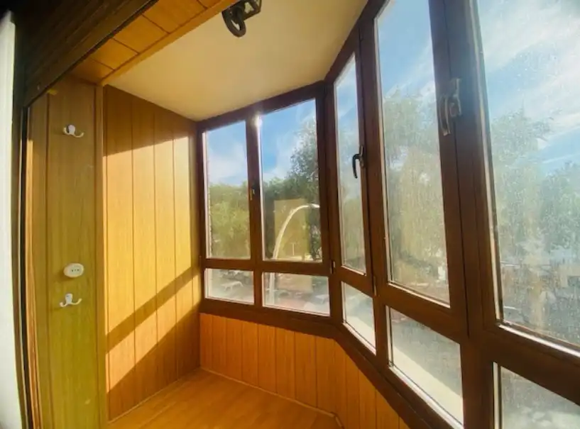 Balcony of Flat for rent in Ciudad Real  with Air Conditioner, Heating and Furnished