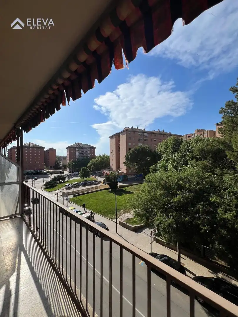 Vista exterior de Pis en venda en Lleida amb Calefacció, Terrassa i Traster