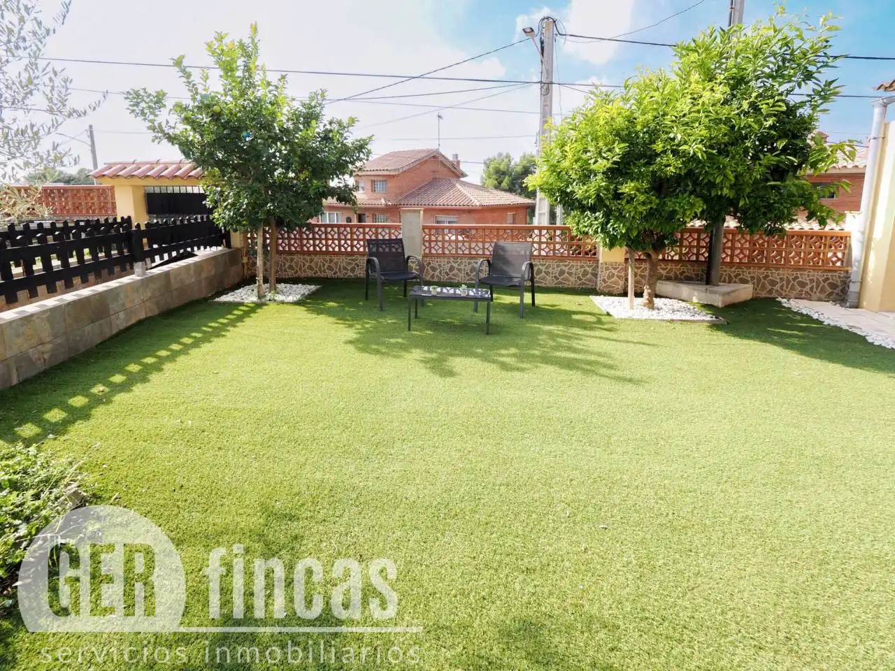 Jardín de Casa o chalet en venta en Terrassa con Aire acondicionado, Calefacción y Jardín privado