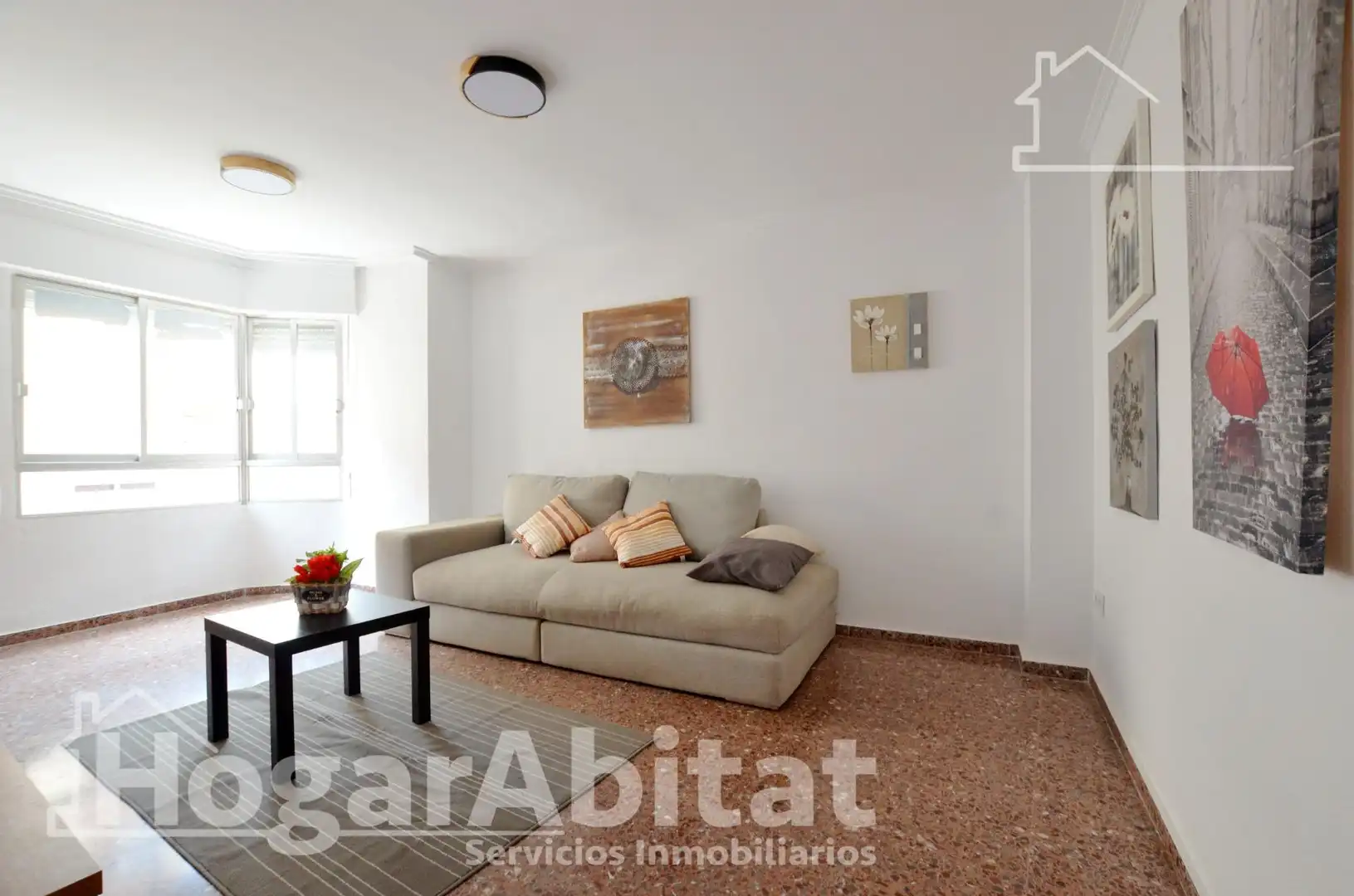Sala de estar de Piso en venta en Tavernes de la Valldigna