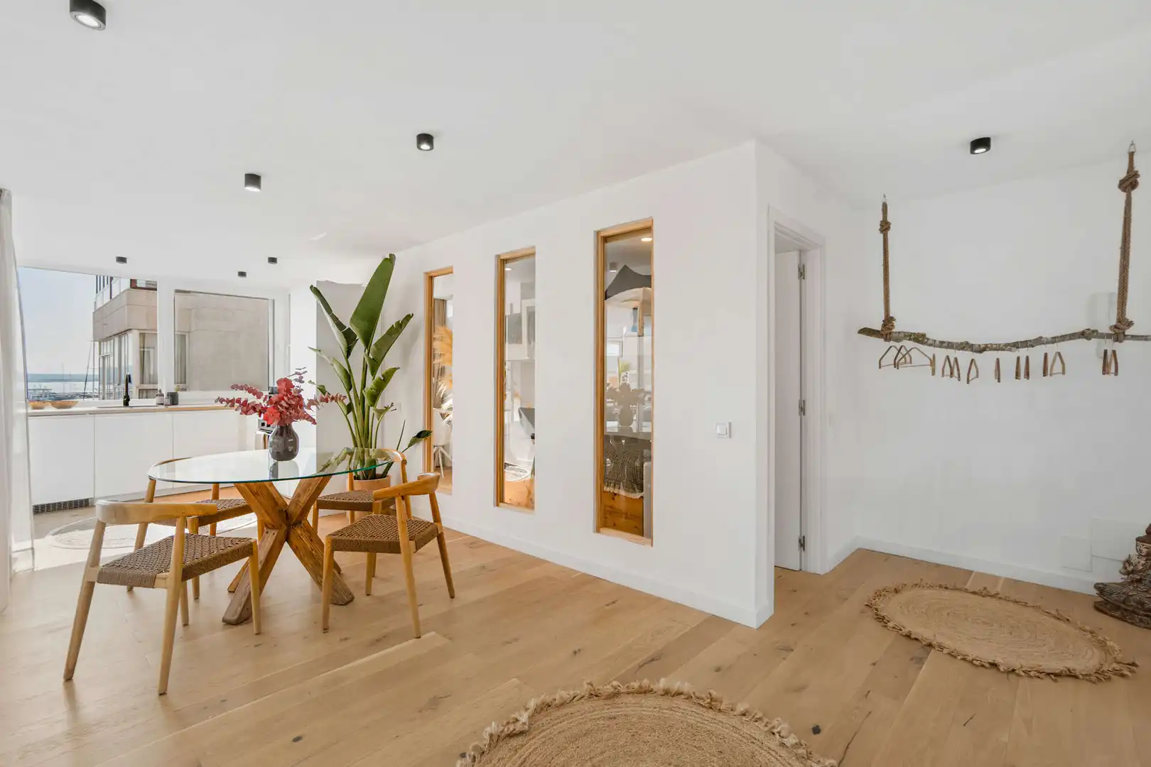 Dining room of Flat for sale in  Palma de Mallorca  with Air Conditioner, Terrace and Furnished