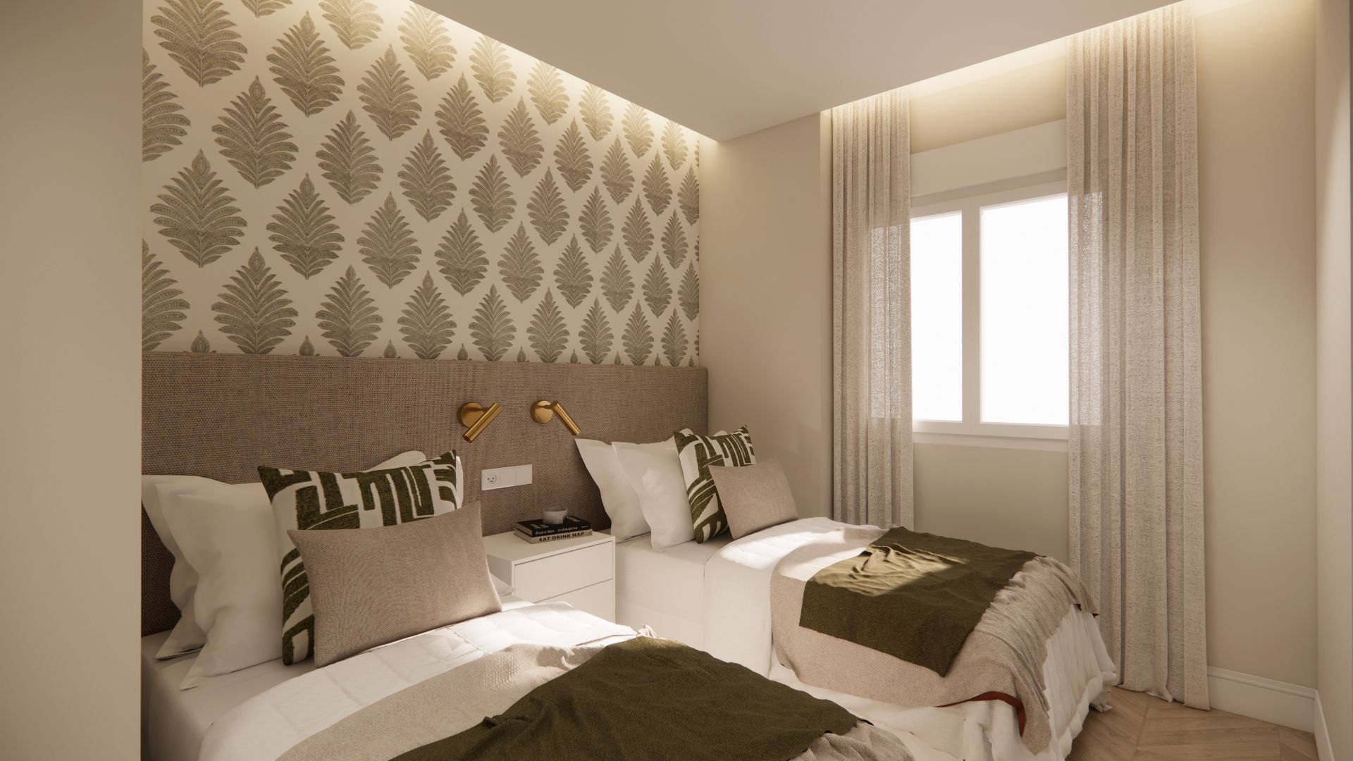 Dormitori de Pis en venda en  Madrid Capital amb Aire condicionat, Moblat i Forn