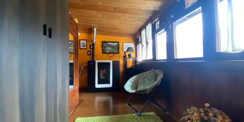 Living room of Houses for sale in Ponga  with Private garden, Terrace and Storage room