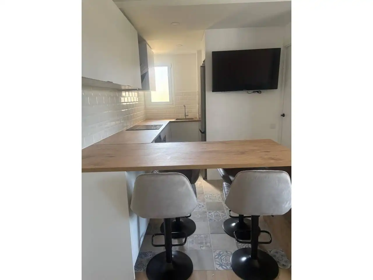 Cocina de Piso de alquiler en San Martín de Valdeiglesias con Aire acondicionado, Terraza y Amueblado