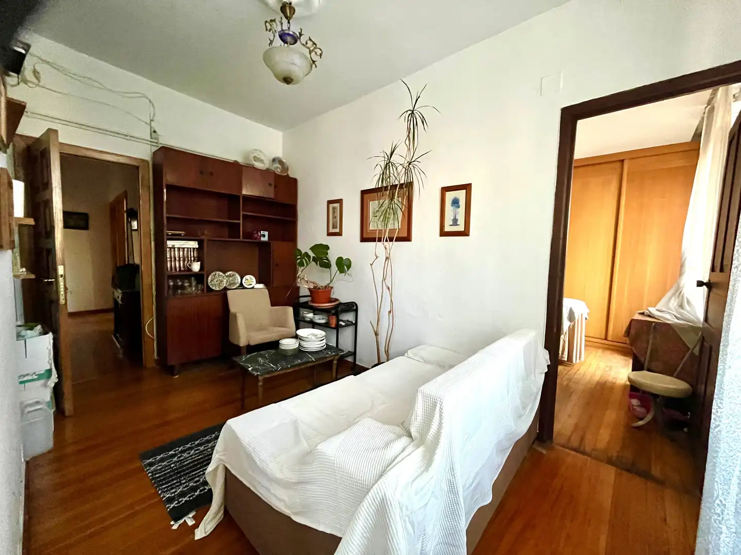 Sala de estar de Piso en venta en Santiago de Compostela  con Calefacción