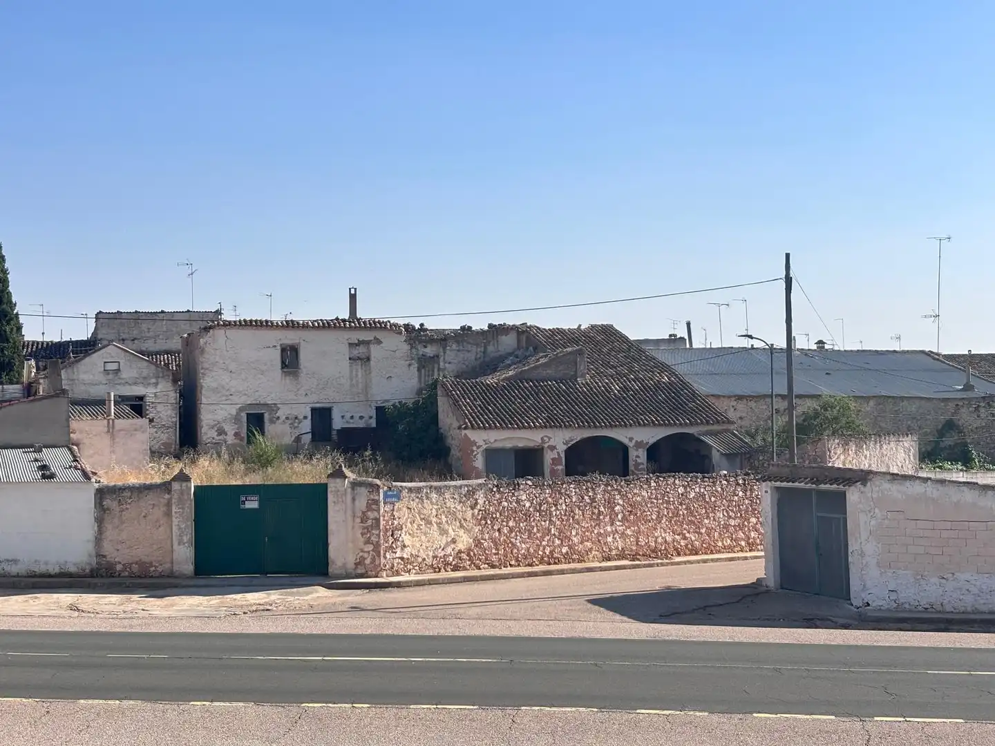 Vista exterior de Residencial en venda en Castillejo de Iniesta