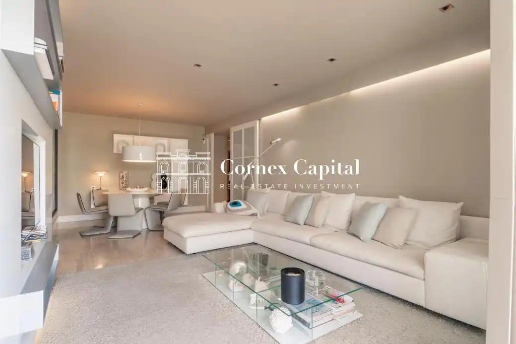 Living room of Flat for sale in Castell d'Aro, Platja d'Aro i s'Agaró  with Air Conditioner, Heating and Private garden