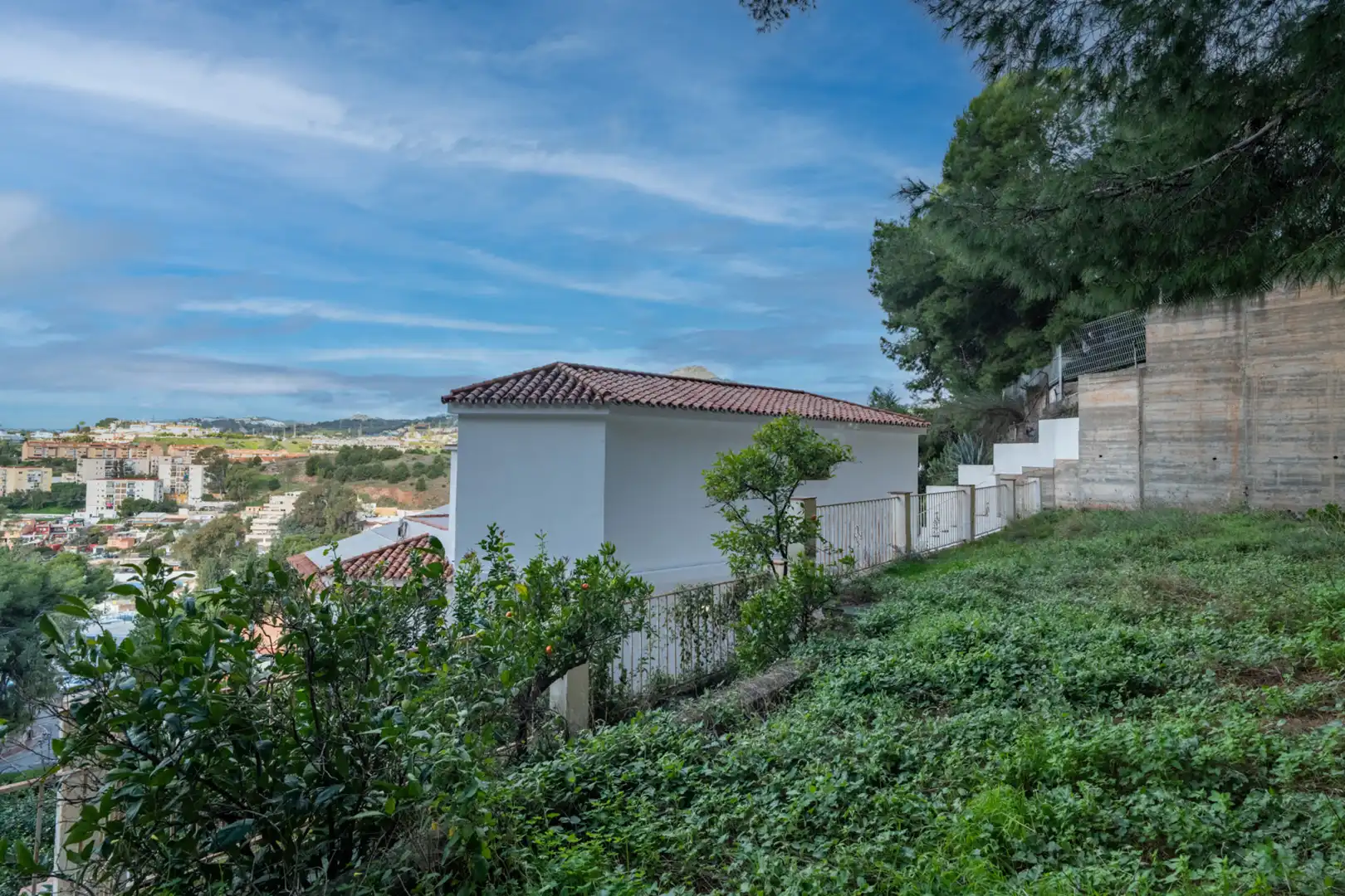 Exterior view of Houses for sale in Málaga  with Air Conditioner, Heating and Private garden