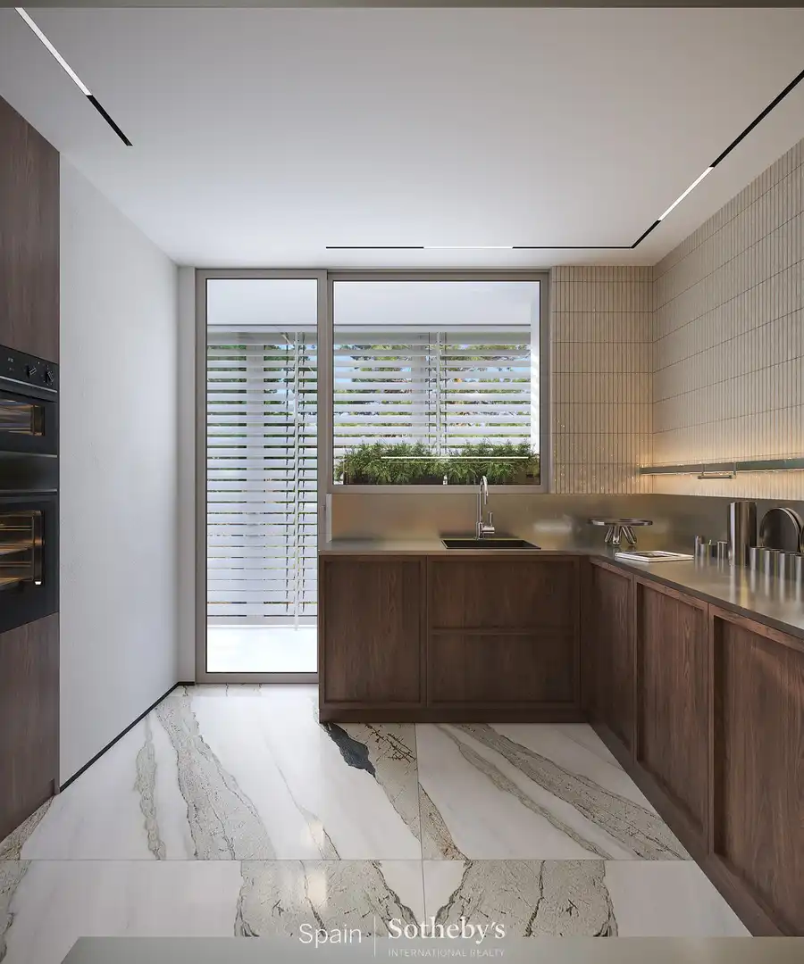 Cuina de Apartament en venda en Barcelona amb Aire condicionat, Calefacció i Terrassa