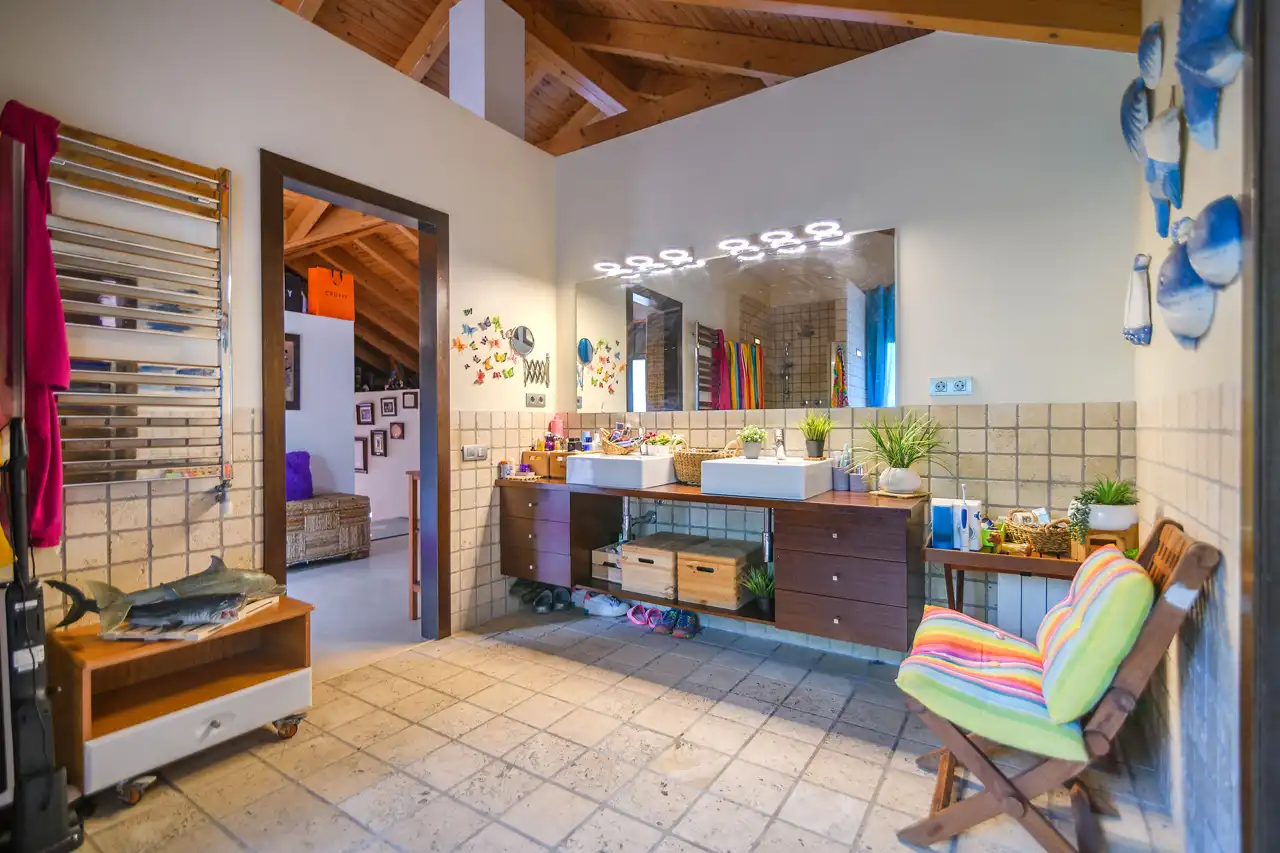 Cocina de Casa o chalet de alquiler en Begues con Aire acondicionado, Calefacción y Jardín privado
