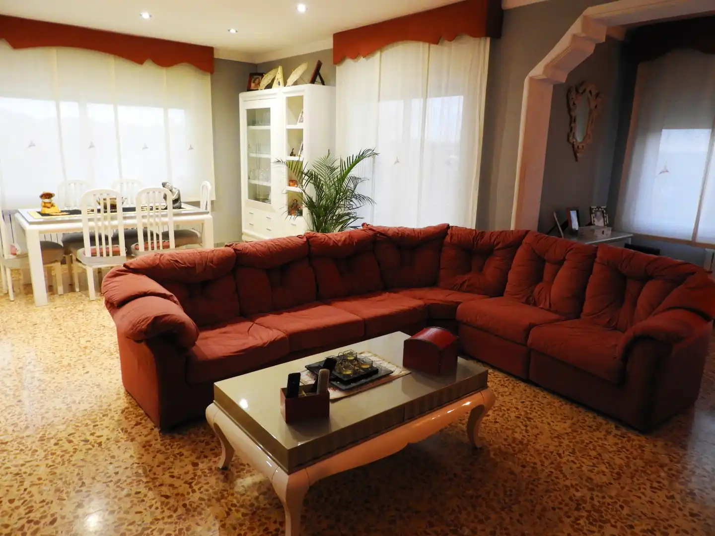 Wohnzimmer von Haus oder Chalet zum Verkauf in Castellar del Vallès mit Klimaanlage, Heizung und Privatgarten