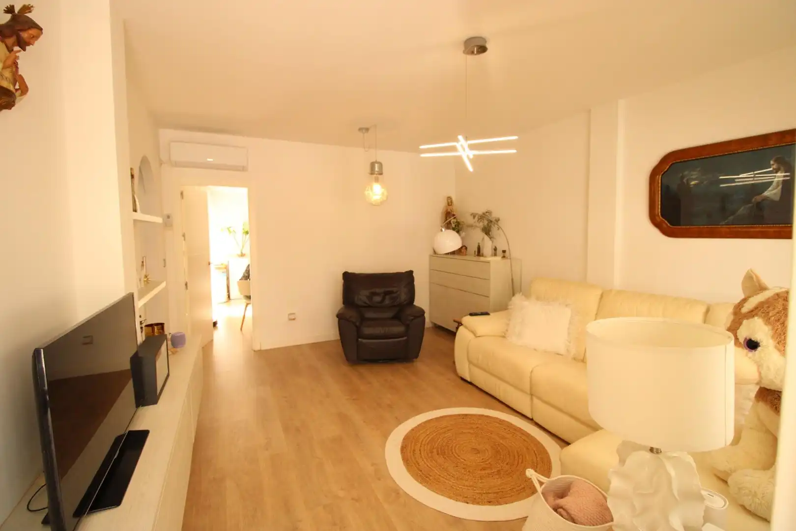 Sala de estar de Casa adosada en venta en Cartagena con Aire acondicionado, Jardín privado y Terraza