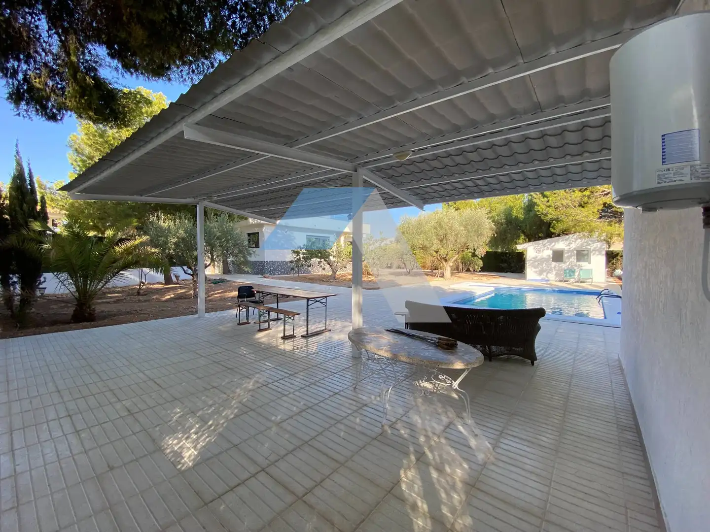 Terrace of Houses for sale in San Vicente del Raspeig / Sant Vicent del Raspeig  with Private garden, Terrace and Swimming Pool
