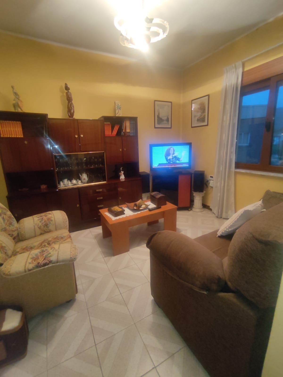 Living room of Single-family semi-detached for sale in Langreo  with Storage room