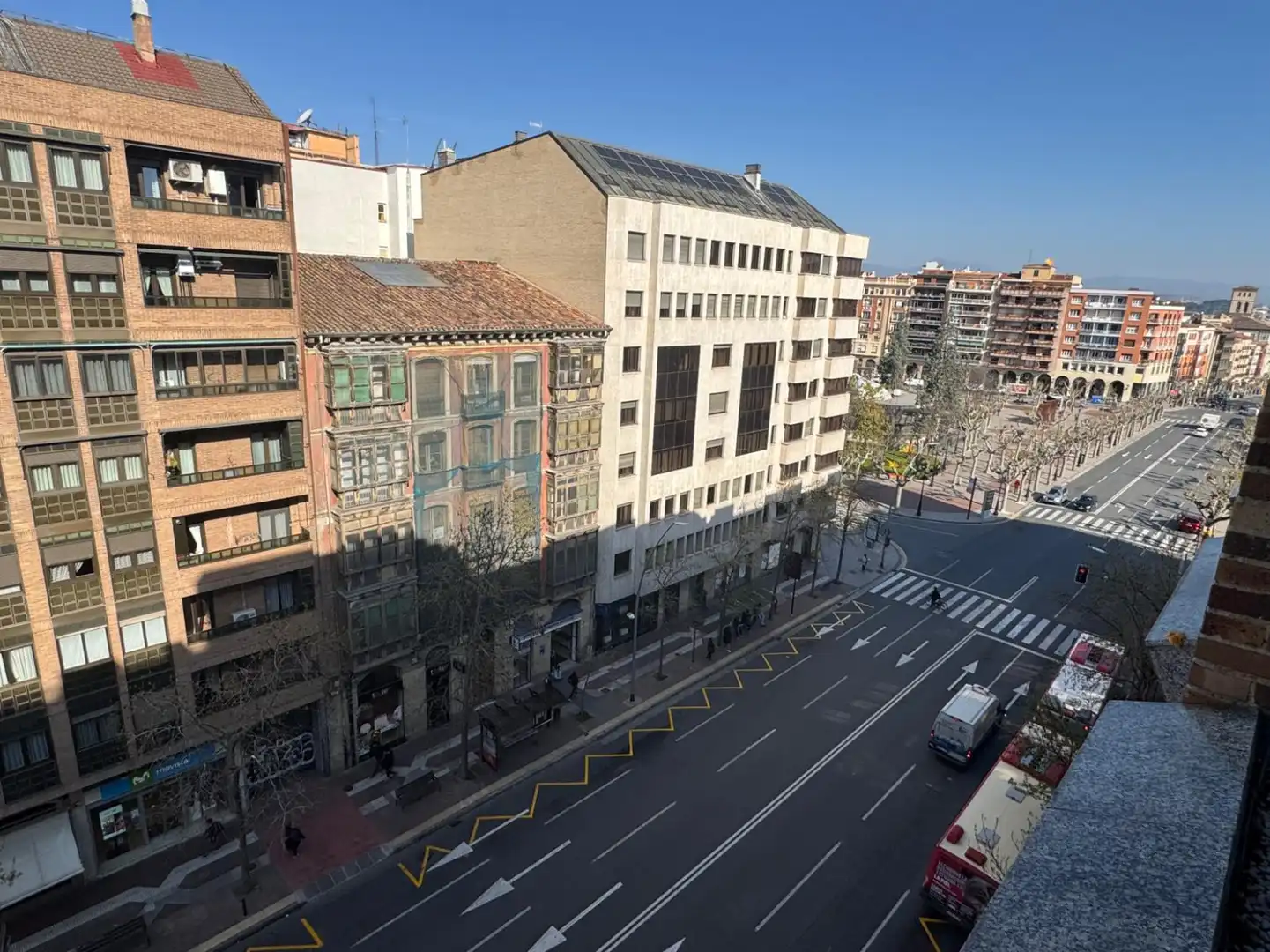 Exterior view of Flat for sale in  Logroño  with Heating, Parquet flooring and Terrace