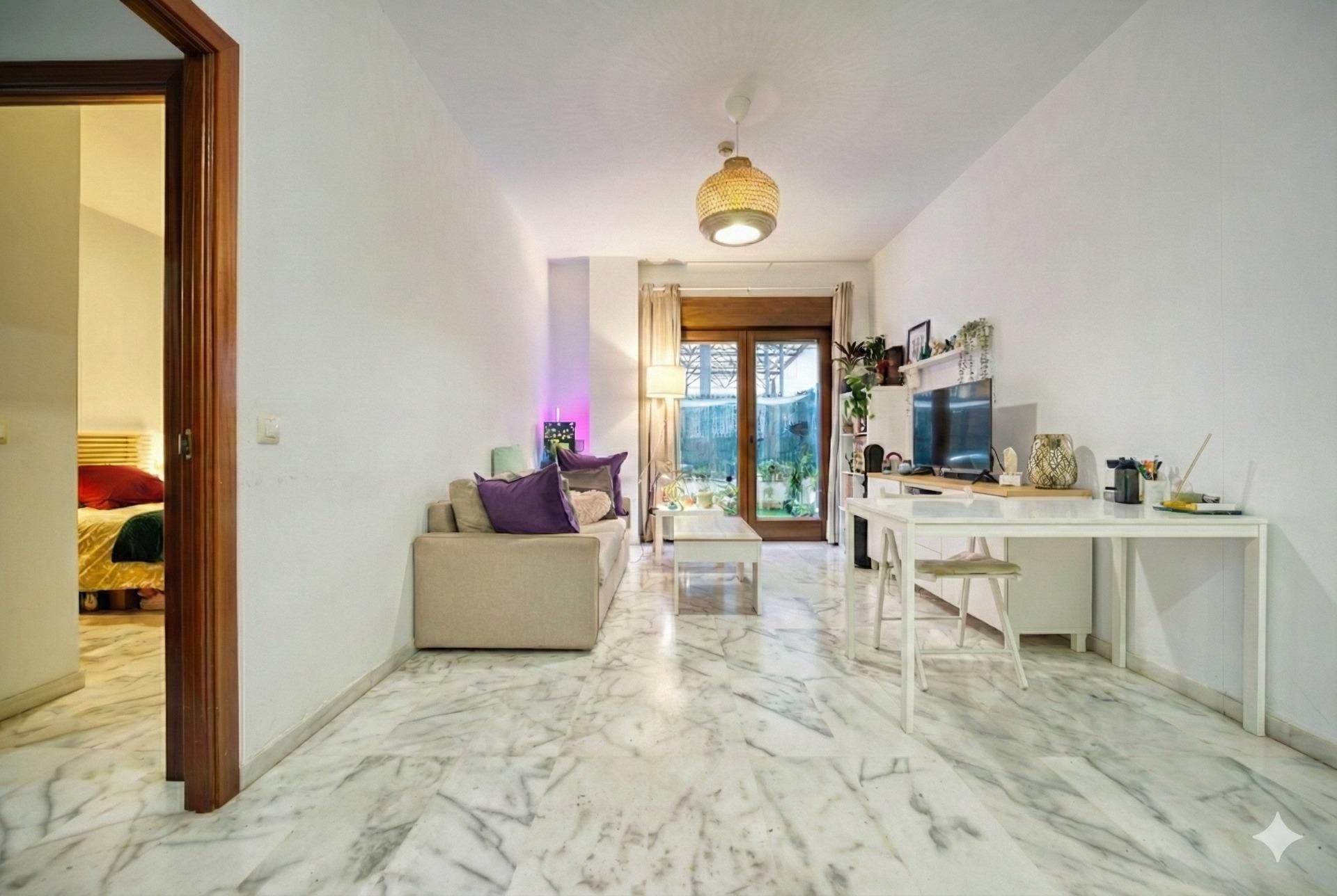 Living room of Apartment for sale in Bormujos  with Terrace and Community pool