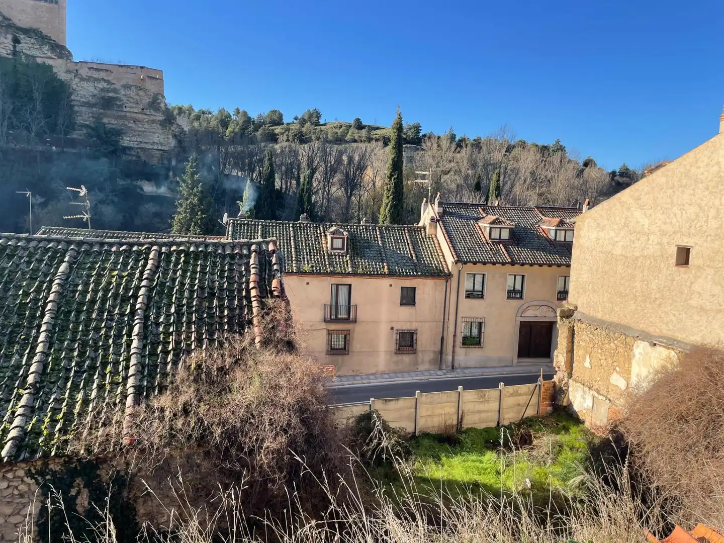 Vista exterior de Finca rústica en venda en Segovia amb Jardí privat, Traster i Piscina