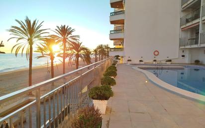 Swimming pool of Flat for sale in Calafell  with Air Conditioner, Heating and Terrace