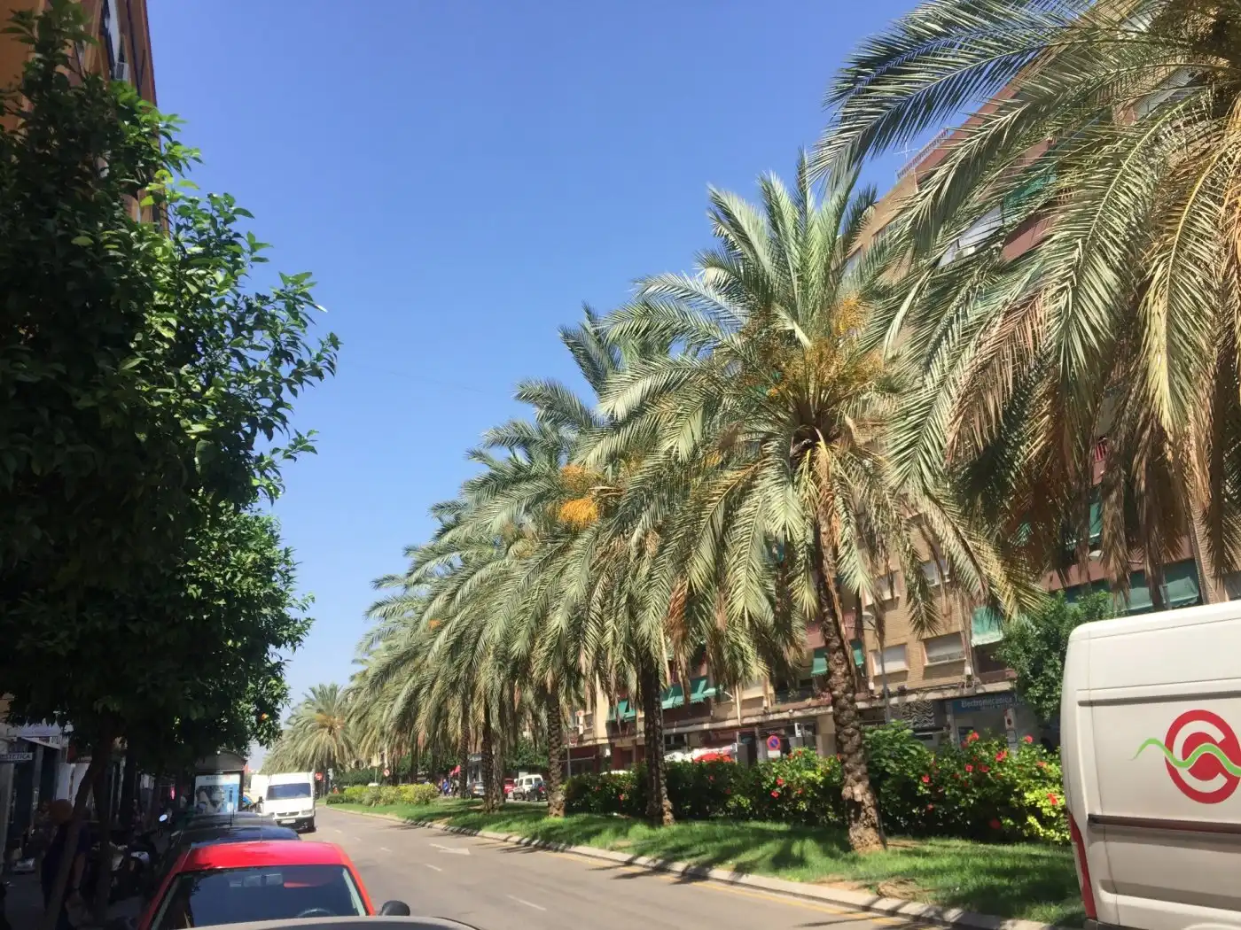 Außenansicht von Wohnung zur Miete in Valencia mit Terrasse, Möbliert und Balkon