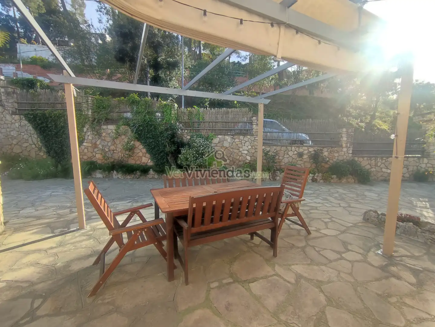 Terraza de Casa o chalet en venta en Vallirana con Aire acondicionado, Calefacción y Jardín privado